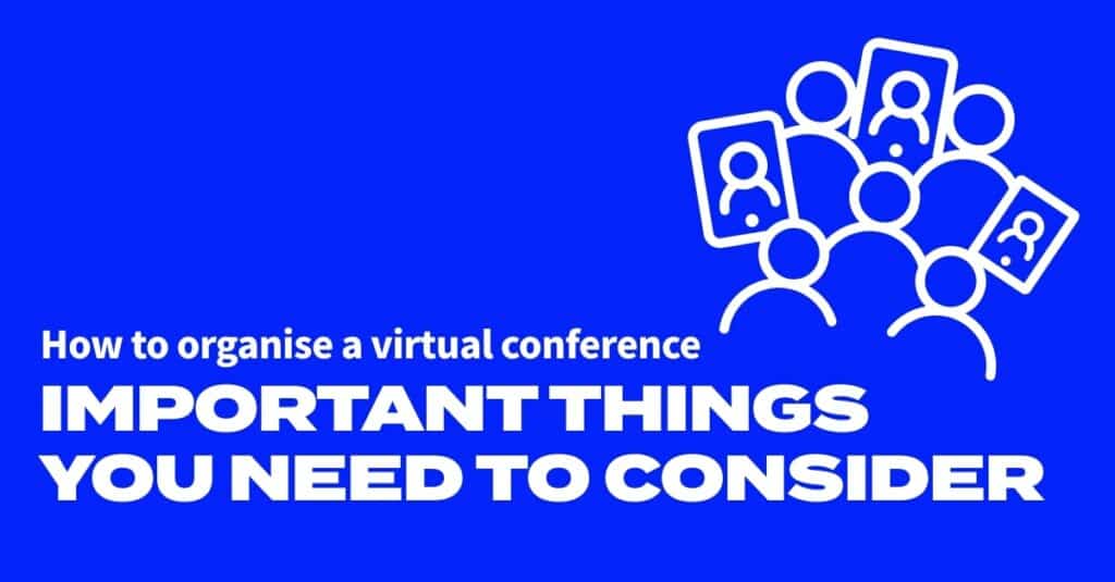 How to organise a virtual conference